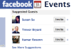 Facebook Events Suggested Events