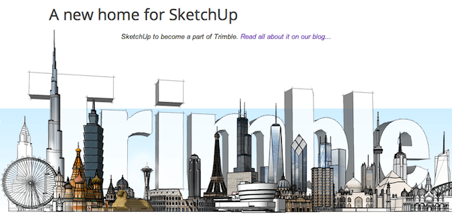 Why did Trimble buy SketchUp, and why did Google sell