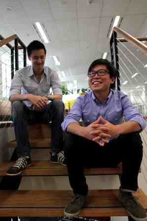 Jonathan Lui and Tim Fung, Airtasker's founders
