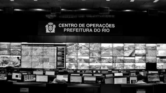 Rio's IBM-powered Operations Center houses the biggest surveillance screen in Latin America.