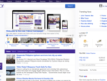 Yahoo UK homepage