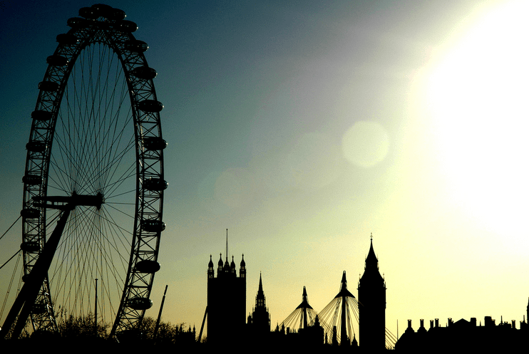 London sky by Flickr user Tom Soper