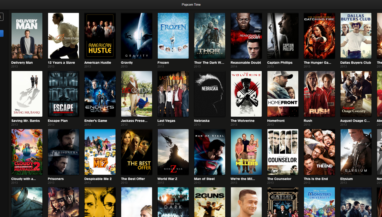 Popcorn Time Is Like Netflix For Pirated Content