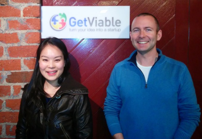 Jackie Lam of BigColors and Dougal Edwards, founder of GetViable