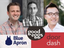 Announcing The New Convenience Economy Disrupt Panel With Blue Apron’s Matt Salzberg, Good Eggs’ Rob Spiro, And DoorDash’s Tony Xu