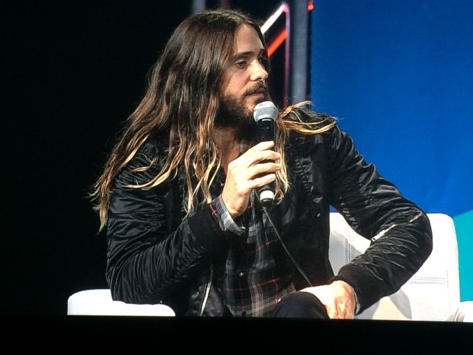 Actor and musician Jared Leto at BoxWorks