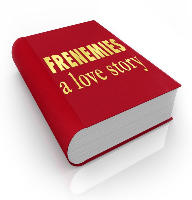Book with cover: Frenemies a love story