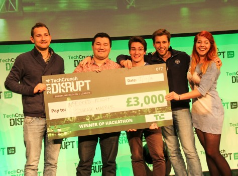 The Disrupt Europe Hackathon Winners