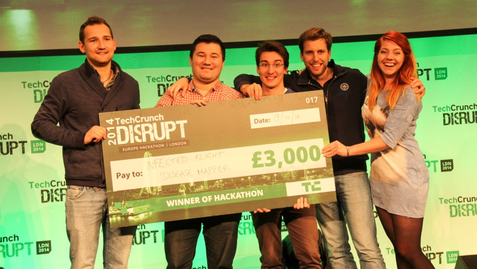 Infected Flight Wins The Disrupt Europe 2014 Hackathon Grand Prize, Appilepsy And Seeusoon Are Runners Up