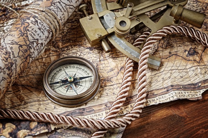 compass and map navigation