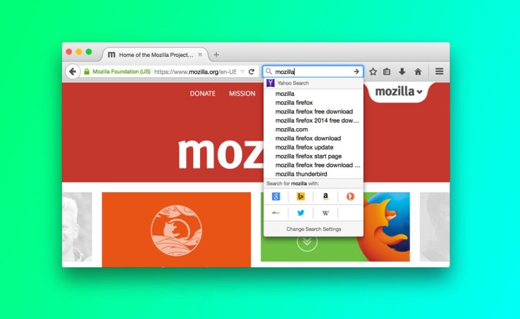 photo of Firefox Redesigns Its Search Interface Ahead Of Yahoo Switch image