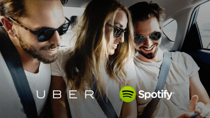 Uber and Spotify
