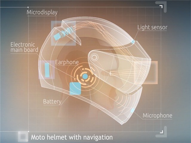 livemap helmet design
