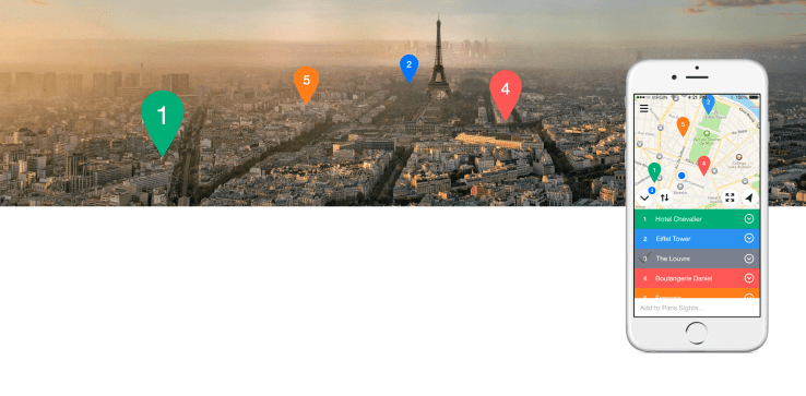 Relay is a beautiful app for creating and sharing custom maps