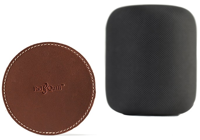 You can buy a $20 leather coaster for your HomePod