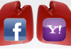 Facebook Vs Yahoo Boxing Logo