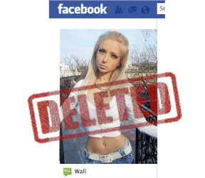 Facebook Deleted Fake Account