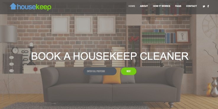 How do you get Homejoy house cleaning services?