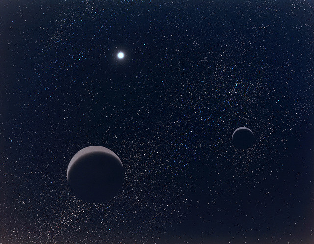 Pluto by Flickr user Lunar And Planetary Institute