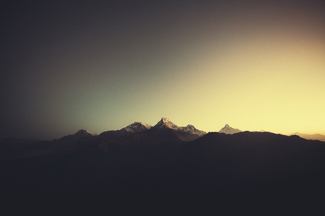 Moutains by Flickr user Dave See