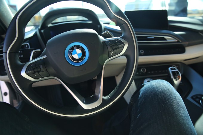 BMW i8 Interior Steering Wheel
