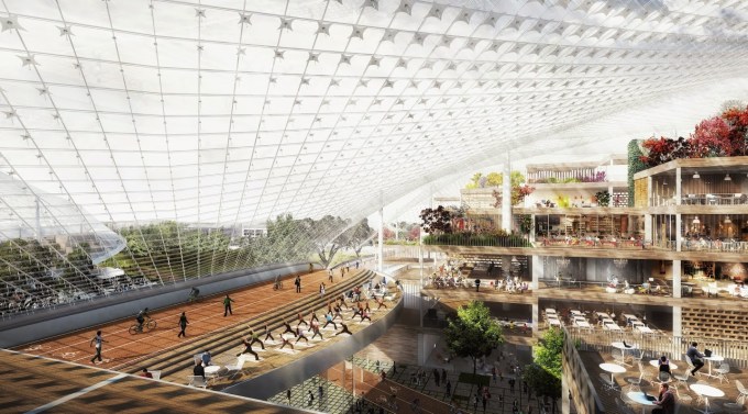 google-campus-2Google Unveils Plans For Flexible, Biodome-Like Headquarters In Mountain View