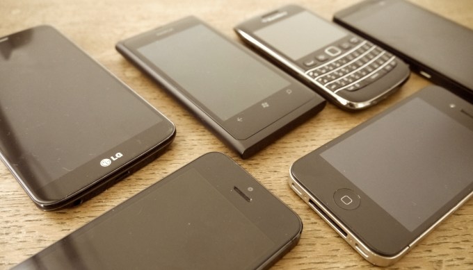 old smartphones