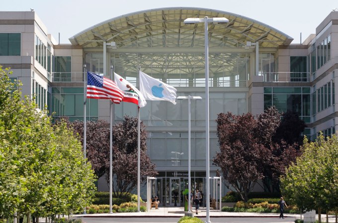 Apple headquarters in Cupertino, California