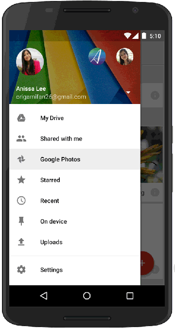 Google Now Includes Google+ Photos In Drive