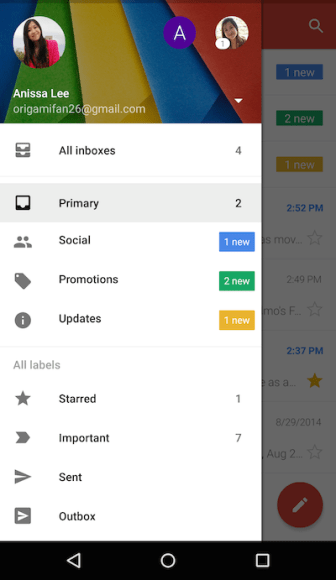 photo of Gmail For Android Gets A Unified Inbox image
