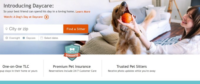 photo of Peer-To-Peer Pet Boarding Marketplace DogVacay Launches Daycare image
