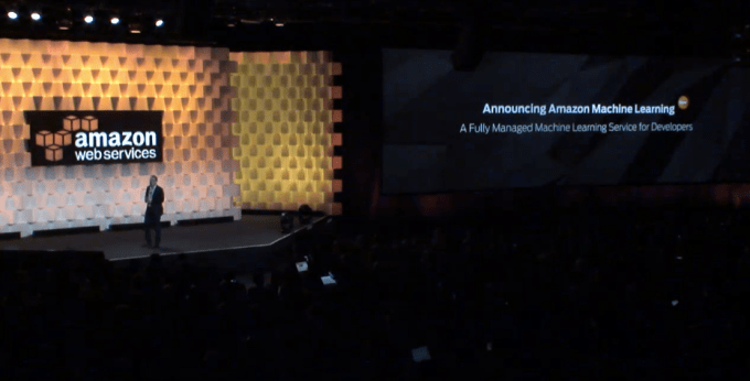 Amazon Machine Learning announcement at AWS Summit.