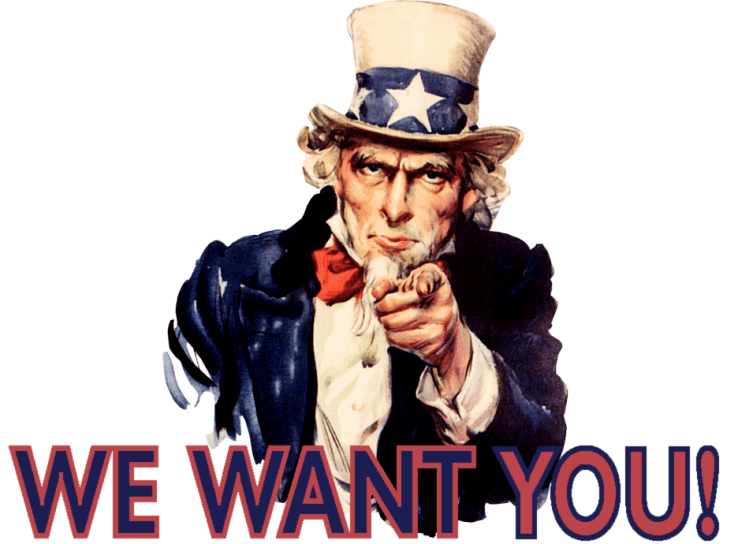 clipart uncle sam wants you - photo #15