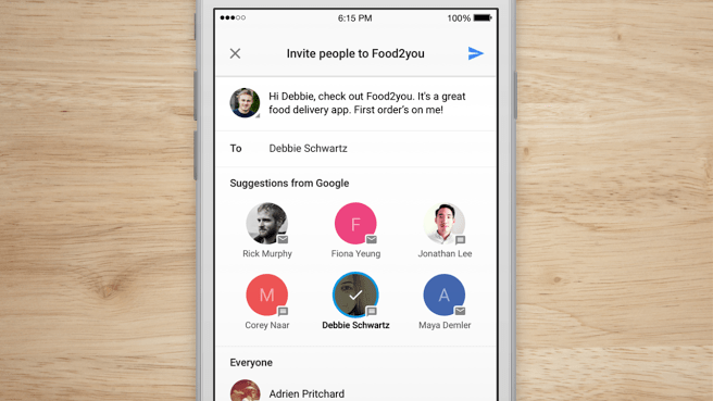 Google Debuts App Invites, A More Personalized System For Inviting Friends To Try Apps