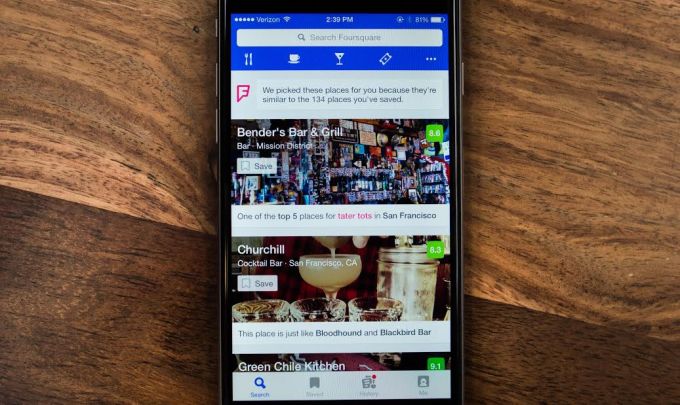 photo of Foursquare Now Offers On-Demand Food And Alcohol Delivery image