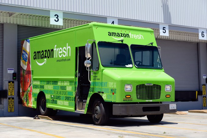 AmazonFresh truck