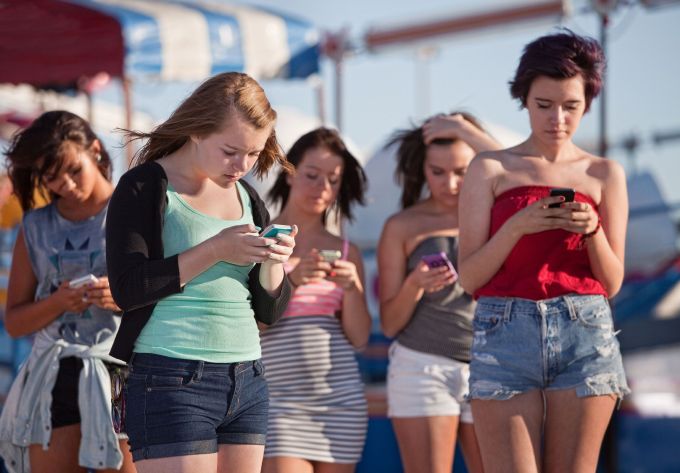texting teens