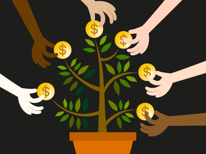 money tree hands diversity