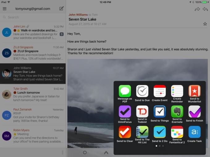 photo of Action-Based Email App Dispatch Comes To The iPad image