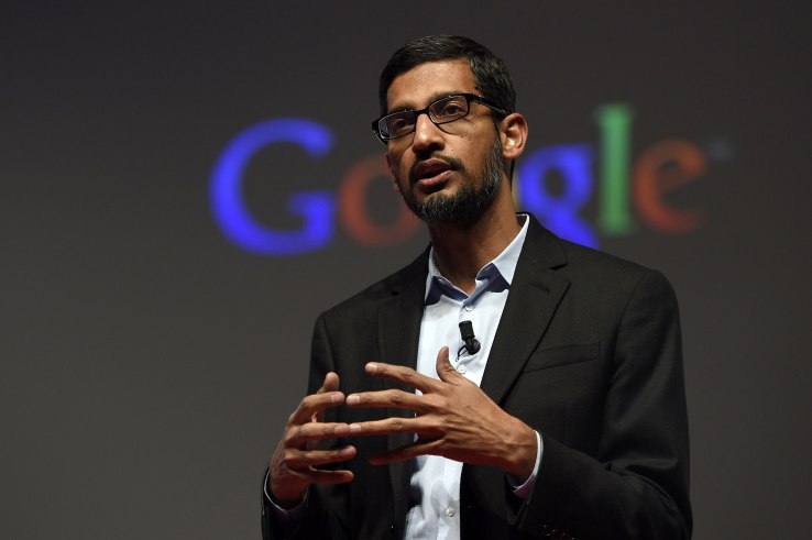 Google’s Sundar Pichai cancels internal meeting on gender issues in light of online harassment concerns