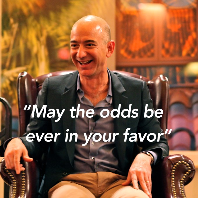 Jeff Bezos Amazon Hunger Games