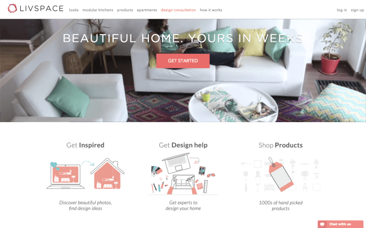 Livspace Lands $8M To Expand Its Online Home Design Service In India