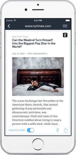 Wildcard Debuts A News-Reading App Designed For The Mobile Age