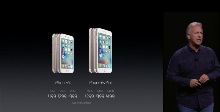 iphone 6s price and upgrade option