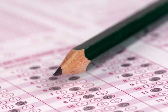 test exam form Shutterstock