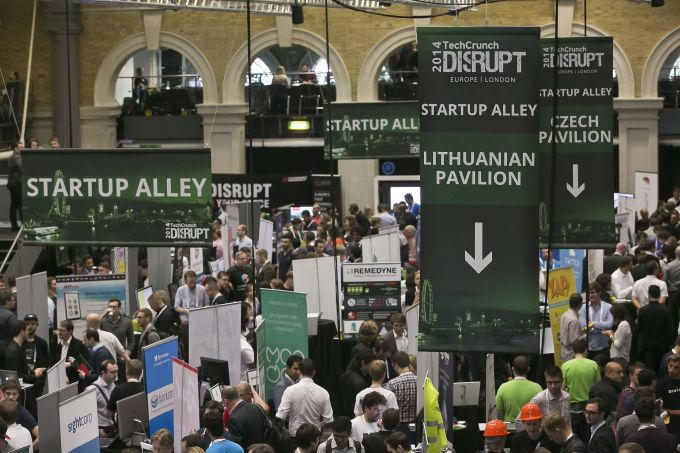 Disrupt London 2014 Startup Alley Country Pavilions