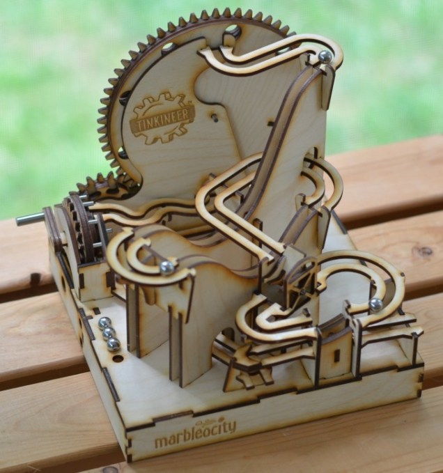 photo of The Marbleocity Marble Machine Is Made Of Pure Wooden Goodness image