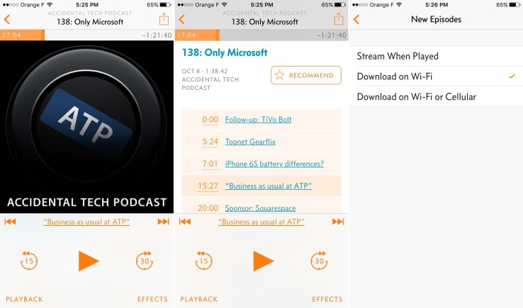 iOS Podcast App Overcast Adds Streaming, Drops Price To Free