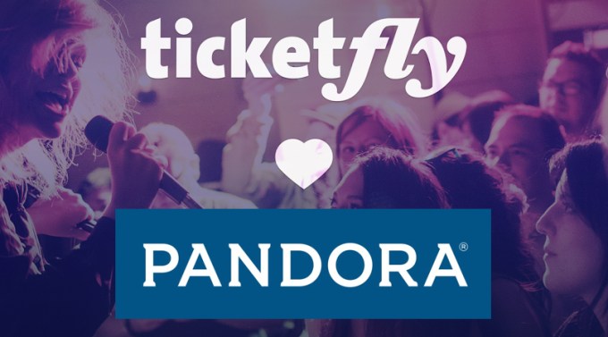 Ticketfly Pandora