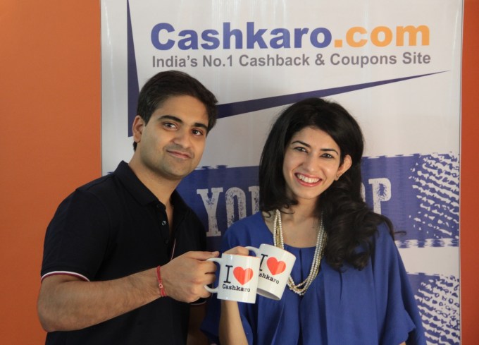 CashKaro founders Rohan and Swati Bhargava